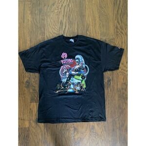 Vintage NOS Y2K Graffiti XL Graphic Tee Shirt RARE 2000s Kittens Cat Comic Book